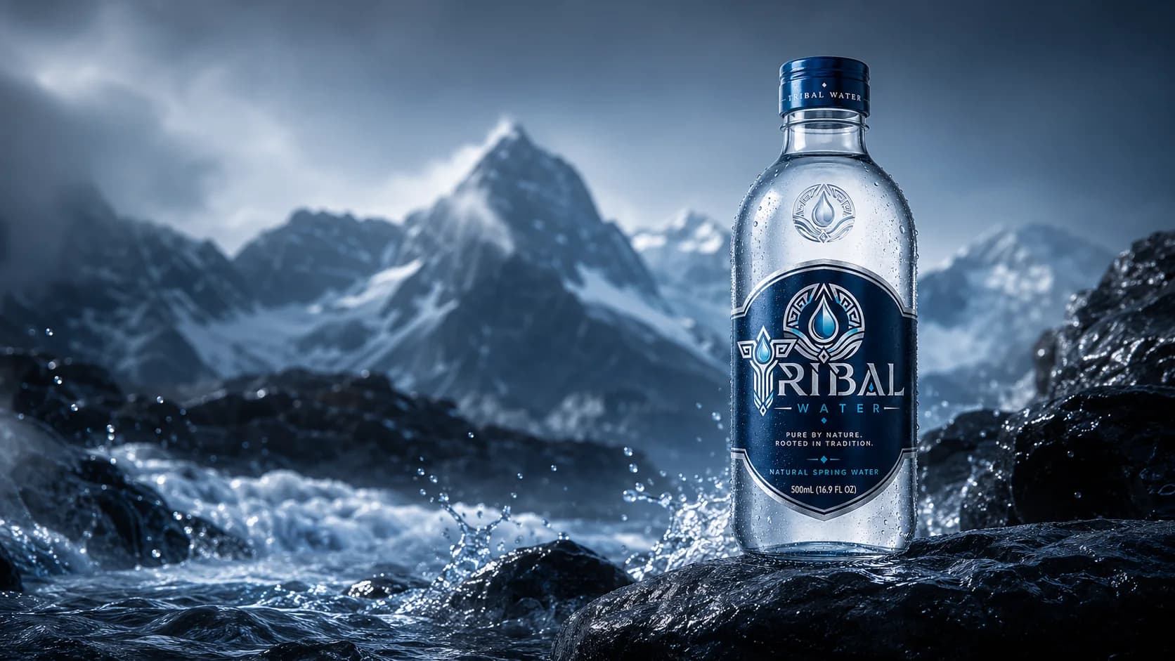 Tribal Water approved launch artwork